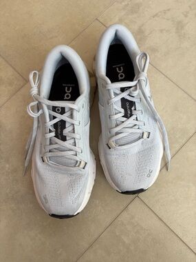 On Running Women's Cloudflyer 5 Running Shoes in Ice Blue